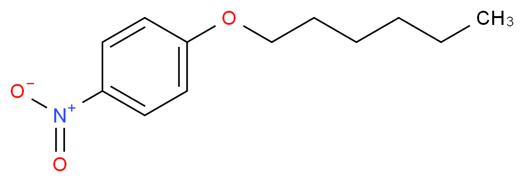 p-HEXYLOXY NITRO BENZENE_分子结构_CAS_15440-98-9)