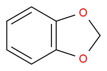 1,3-苯并间二氧杂环戊烯_分子结构_CAS_274-09-9)
