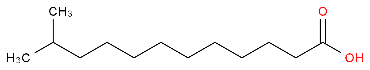 11-methyldodecanoic acid_分子结构_CAS_5681-98-1