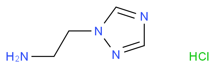 2-(1H-1,2,4-triazol-1-yl)ethan-1-amine hydrochloride_分子结构_CAS_)