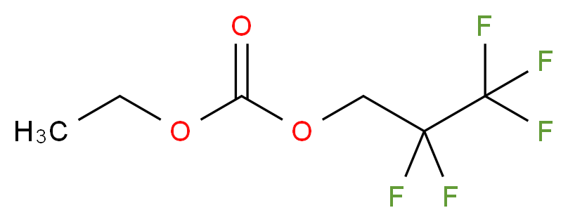 ethyl 2,2,3,3,3-pentafluoropropyl carbonate_分子结构_CAS_277332-96-4