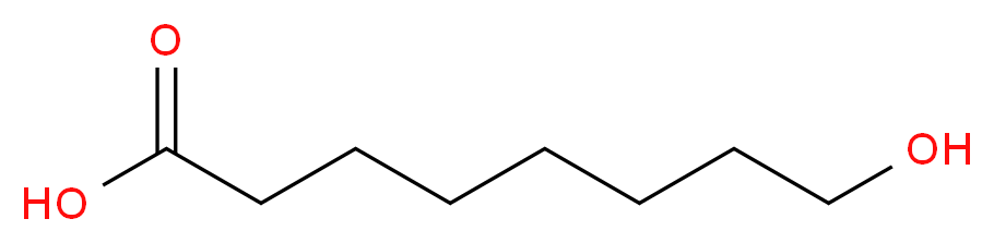 8-hydroxyoctanoic acid_分子结构_CAS_764-89-6