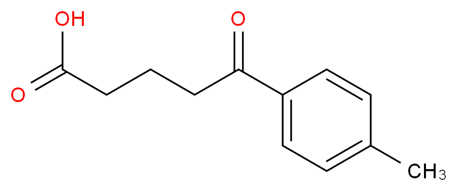 5-(4-METHYLPHENYL)-5-OXOVALERIC ACID_分子结构_CAS_833-85-2)