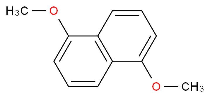 1,5-二甲氧基萘_分子结构_CAS_10075-63-5)