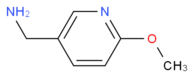 (6-methoxypyridin-3-yl)methanamine_分子结构_CAS_262295-96-5)