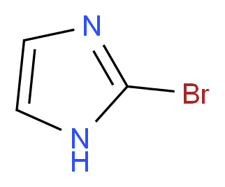 2-bromo-1H-imidazole_分子结构_CAS_16681-56-4