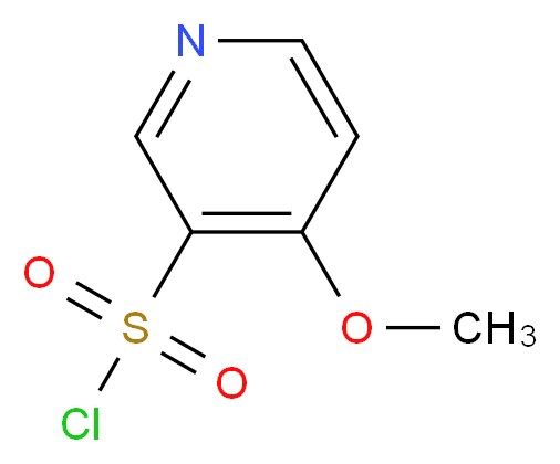 4-methoxypyridine-3-sulfonyl chloride_分子结构_CAS_945257-53-4
