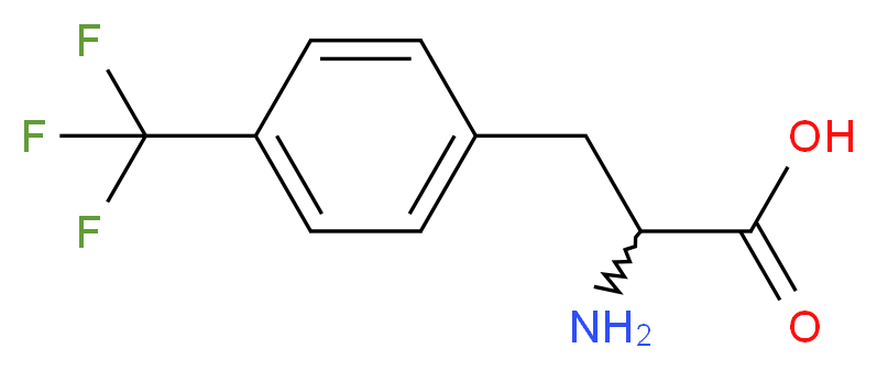 4-(Trifluoromethyl)-DL-phenylalanine_分子结构_CAS_14091-16-8)