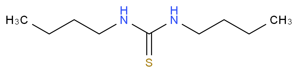 1,3-dibutylthiourea_分子结构_CAS_109-46-6