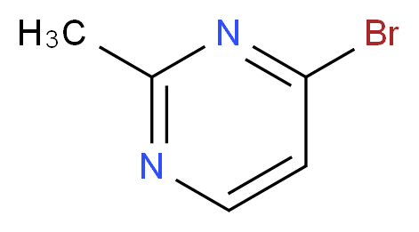 4-bromo-2-methylpyrimidine_分子结构_CAS_1114560-76-7