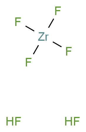 六氟锆酸 溶液_分子结构_CAS_12021-95-3)