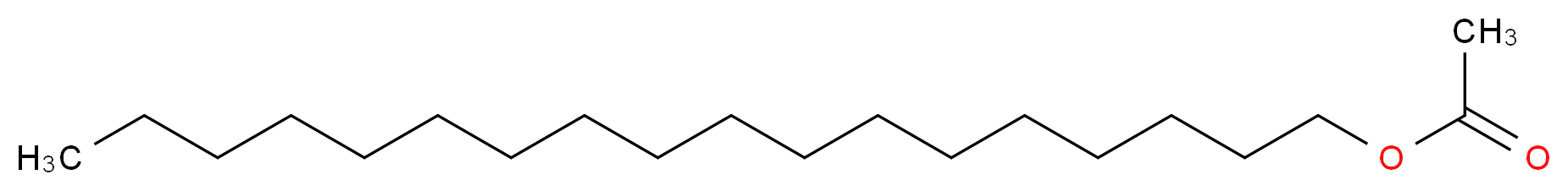 octadecyl acetate_分子结构_CAS_822-23-1