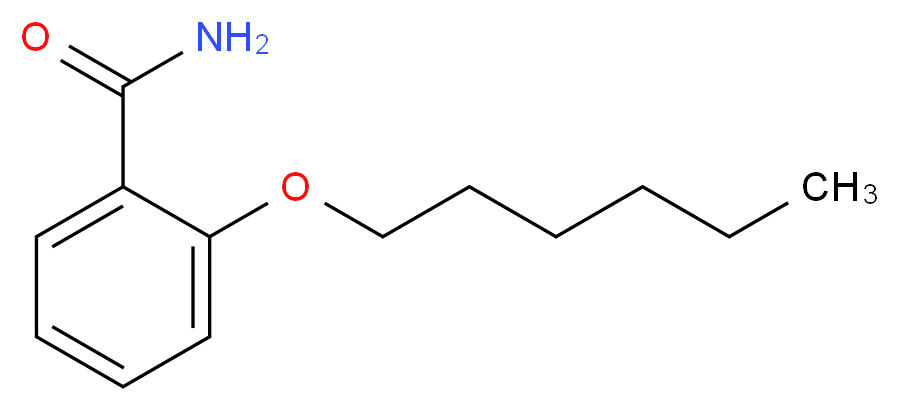 2-(Hexyloxy)benzaMide_分子结构_CAS_53370-90-4)