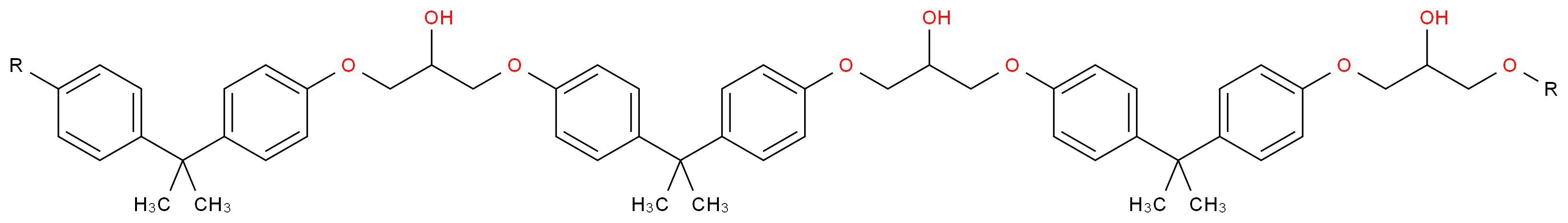 聚(双酚 A-co-表氯醇)_分子结构_CAS_25068-38-6)