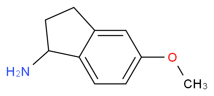 5-Methoxy-2,3-dihydro-1H-inden-1-aMine_分子结构_CAS_52372-95-9)