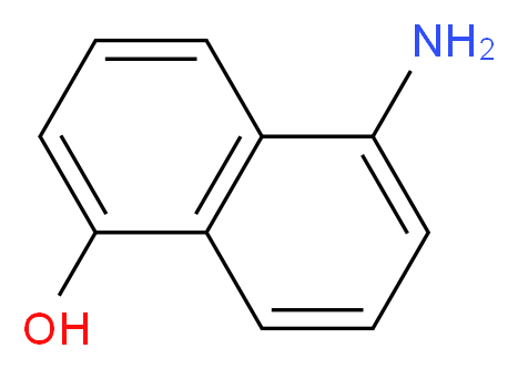 5-aminonaphthalen-1-ol_分子结构_CAS_83-55-6