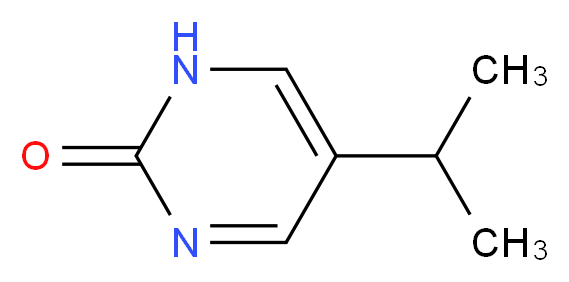 5-(propan-2-yl)-1,2-dihydropyrimidin-2-one_分子结构_CAS_64171-58-0