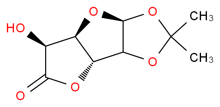 D-葡糖醛酸-γ-内酯丙酮化合物_分子结构_CAS_20513-98-8)