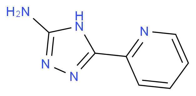 5-(pyridin-2-yl)-4H-1,2,4-triazol-3-amine_分子结构_CAS_83417-23-6)