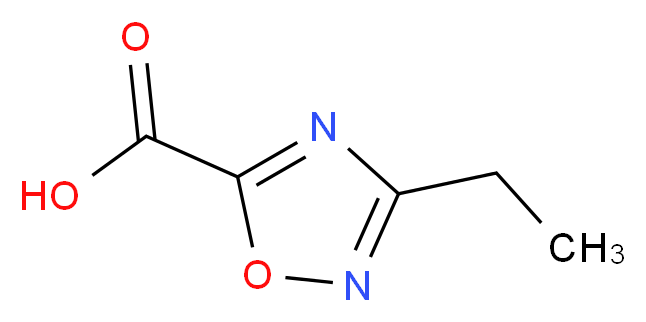 3-Ethyl-1,2,4-oxadiazole-5-carboxylic acid_分子结构_CAS_944906-35-8)