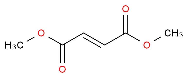 富马酸二甲酯_分子结构_CAS_624-49-7)