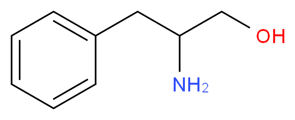 2-Amino-3-phenylpropan-1-ol_分子结构_CAS_16088-07-6)