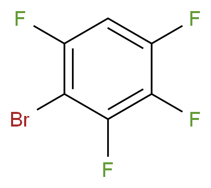 1-溴-2,3,4,6-四氟苯_分子结构_CAS_1559-86-0)