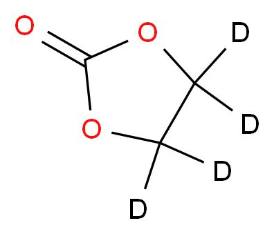 碳酸乙烯酯-d4_分子结构_CAS_362049-63-6)