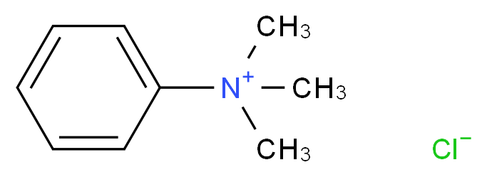 N,N,N-trimethylanilinium chloride_分子结构_CAS_138-24-9