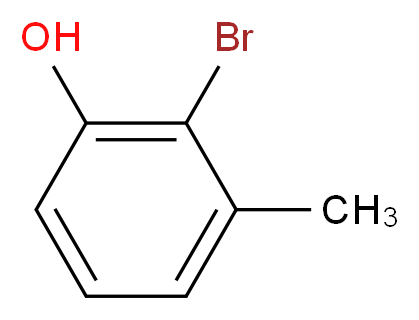 2-Bromo-3-methylphenol_分子结构_CAS_)