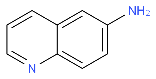 6-氨基喹啉_分子结构_CAS_580-15-4)