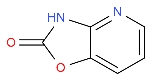 2H,3H-[1,3]oxazolo[4,5-b]pyridin-2-one_分子结构_CAS_)