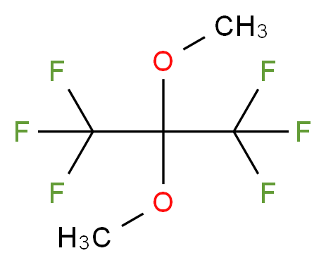 1,1,1,3,3,3-hexafluoro-2,2-dimethoxypropane_分子结构_CAS_754-50-7