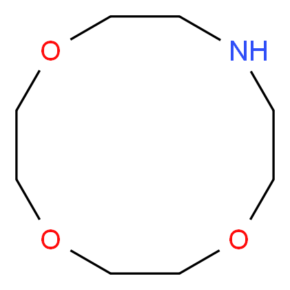 氮杂-12-冠醚-4_分子结构_CAS_41775-76-2)