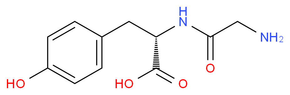 GLYCYL-L-TYROSINE_分子结构_CAS_658-79-7)