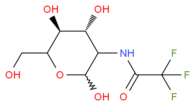 2-Deoxy-2-trifluoroacetamido-D-glucose_分子结构_CAS_36875-26-0)