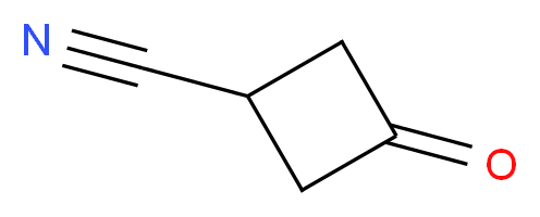 3-Oxocyclobutanecarbonitrile_分子结构_CAS_20249-16-5)