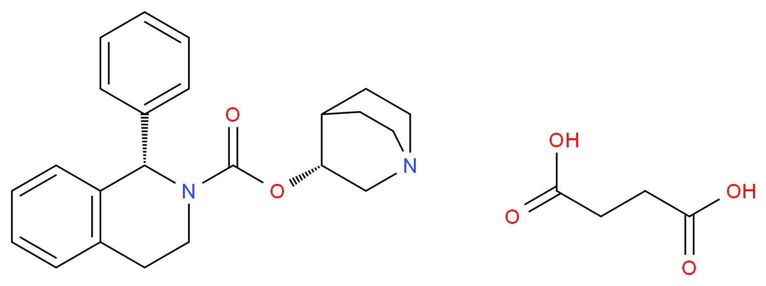 Solifenacin succinate_分子结构_CAS_242478-38-2)