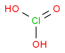 O-(hydroxychlorosyl)oxidanol_分子结构_CAS_3811-04-9