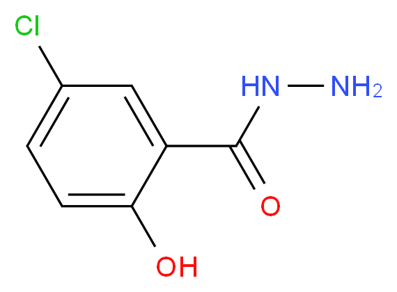 5-Chloro-2-hydroxybenzohydrazide_分子结构_CAS_5022-48-0)