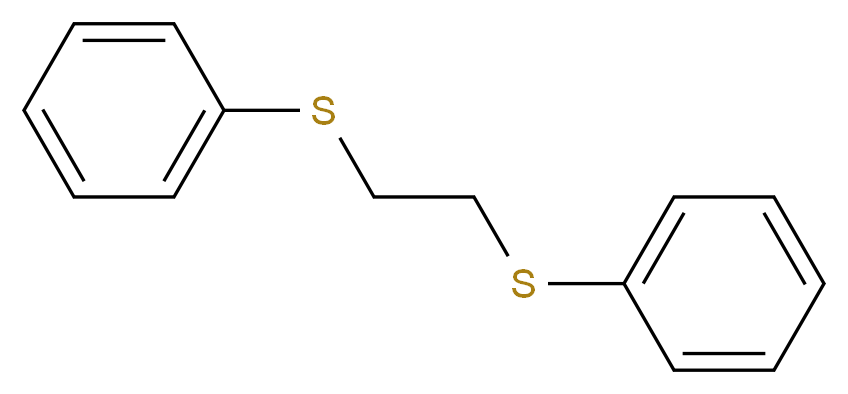 {[2-(phenylsulfanyl)ethyl]sulfanyl}benzene_分子结构_CAS_622-20-8