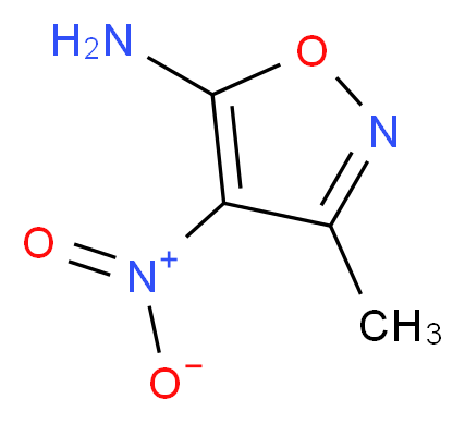 3-methyl-4-nitroisoxazol-5-amine_分子结构_CAS_41230-51-7)