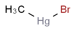 bromo(methyl)mercury_分子结构_CAS_506-83-2