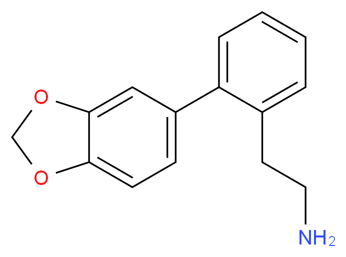2-[2-(1,3-benzodioxol-5-yl)phenyl]ethanamine_分子结构_CAS_)