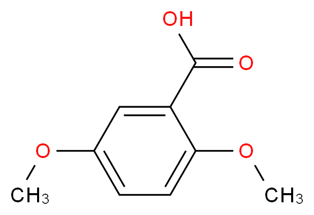 2,5-Dimethoxybenzoic acid_分子结构_CAS_2785-98-0)