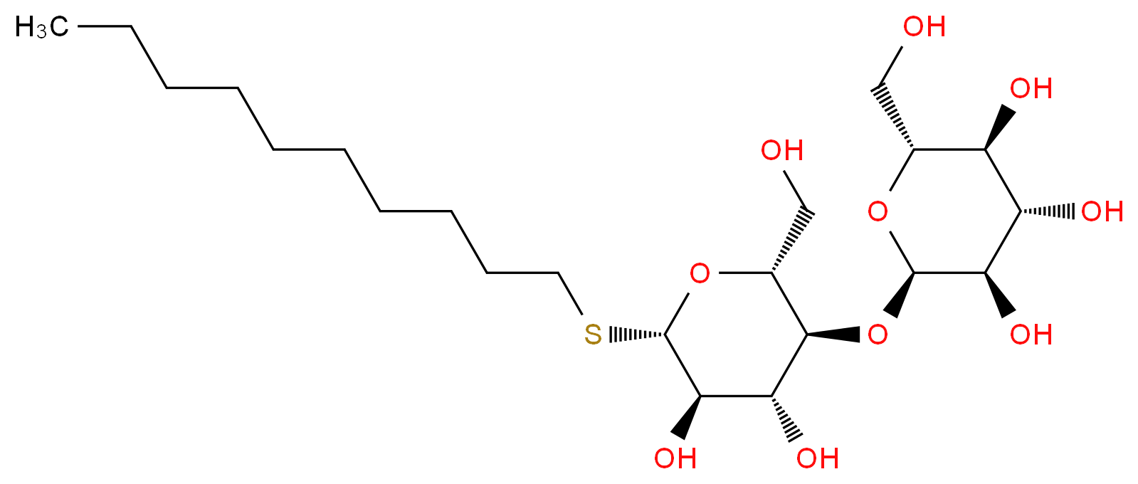 Decyl-β-D-1-thiomaltopyranoside_分子结构_CAS_148565-56-4)