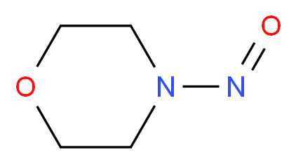 4-nitrosomorpholine_分子结构_CAS_59-89-2