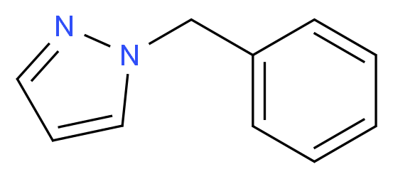 1-benzyl-1H-pyrazole_分子结构_CAS_)