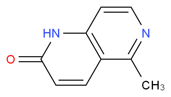 5-methyl-1,2-dihydro-1,6-naphthyridin-2-one_分子结构_CAS_88296-61-1