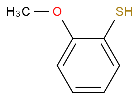 2-methoxybenzene-1-thiol_分子结构_CAS_)